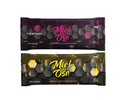 Pack Dúo de sobres Miel del Oso