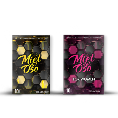 Pack Dúo de 2 cajas Miel del Oso