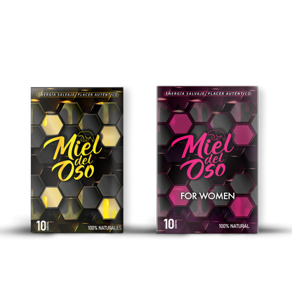 Couple Pack – 2 Boxes of Miel del Oso 🐻💋🍯