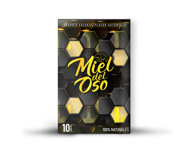 Caja de 10 sobres Miel del Oso
